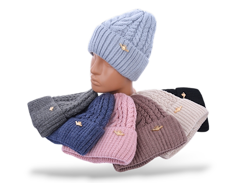 Шапка Red Hat clothes (54-58) SA6641 mix (зима)