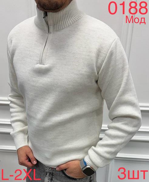 Свитер Надийка (L-2XL) 0188 l.beige (зима)