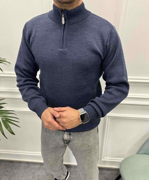 Свитер Nik (L-2XL) 55718 navy (зима)