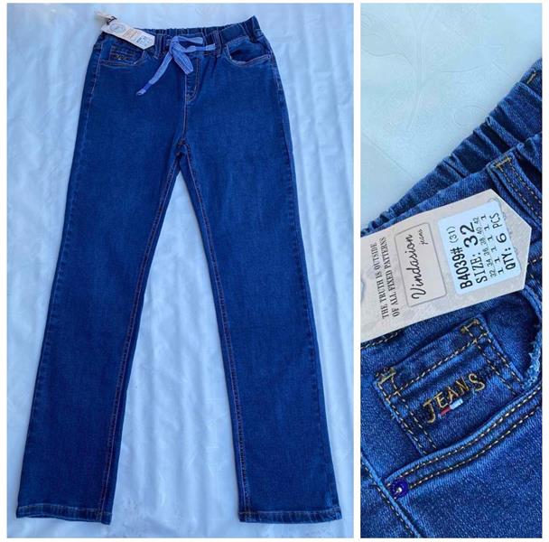 Джинсы Vindassion (32-42) B4039 blue (деми)