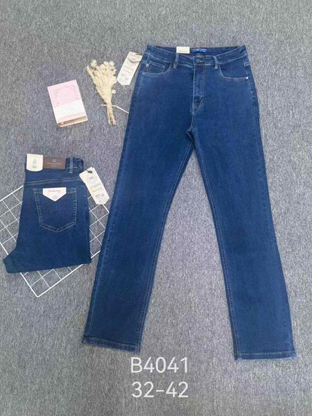 Джинсы Vindassion (32-42) B4041 blue (деми)