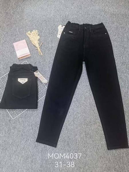 Джинсы Vindassion (31-38) L4037 black (деми)