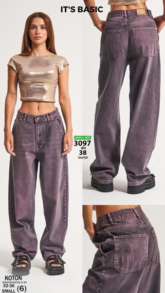 Джинсы Jeans Style (32-36) 3097-3W4 purple (деми)