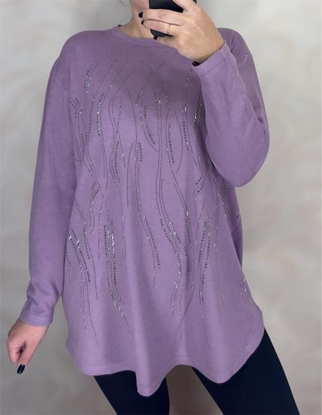 Туника LeVisha (52-60) 25202 lilac (зима)