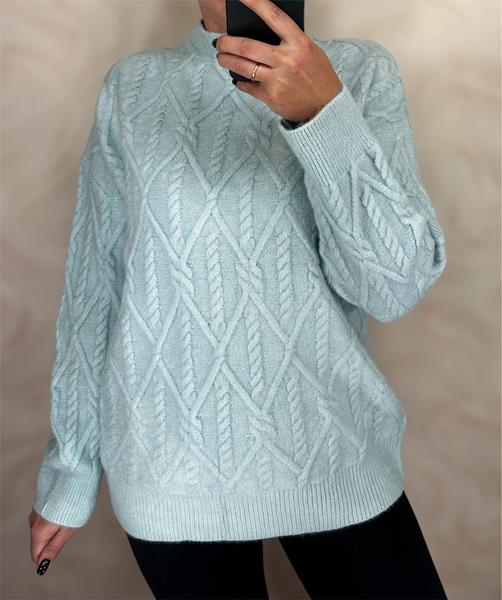 Свитер Ekvato (48-54) 26404 l.blue (зима)