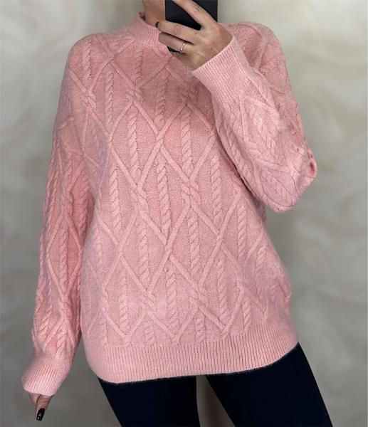 Свитер Ekvato (48-54) 26404 pink (зима)