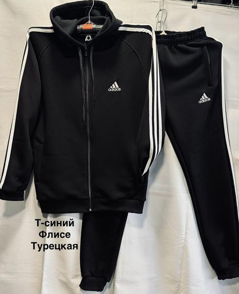 Костюм спорт Minh (46-54) MH796 black (зима)