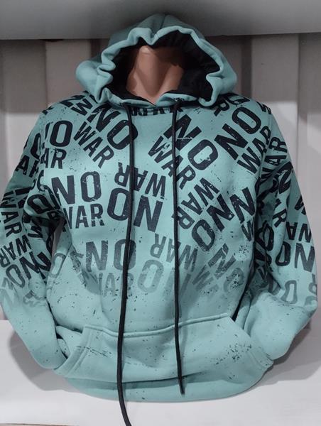 Худи Panda (S-2XL) 1518 l.blue (зима)
