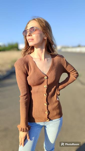 Кофта Global (42-48) 1061 brown (деми)