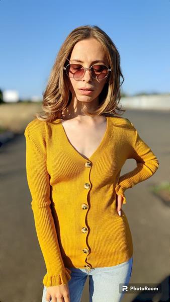 Кофта Global (42-48) 1063 yellow (деми)