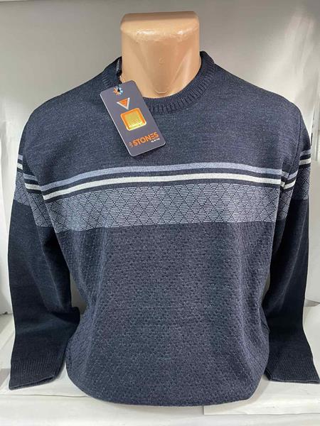 Свитер Sabihina (L-3XL) SB349 navy (зима)