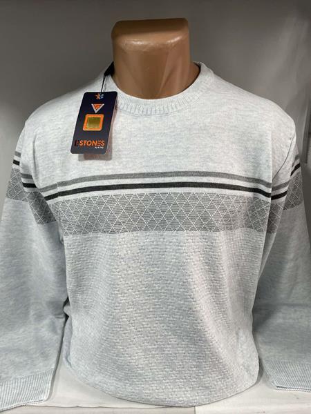 Свитер Sabihina (L-3XL) SB350 l.grey (зима)