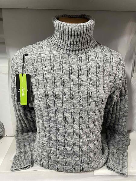 Свитер Sabihina (3XL-5XL) SB365 grey (зима)