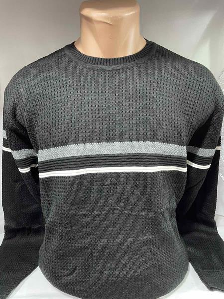 Свитер Sabihina (L-2XL) SB367 black (зима)