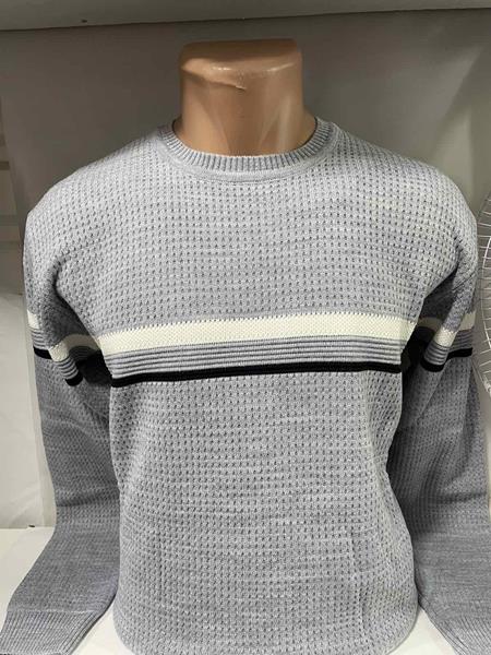 Свитер Sabihina (L-2XL) SB369 grey (зима)