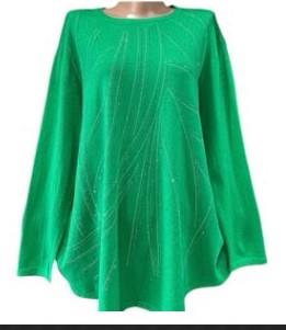 Свитер Novetly Store (52-60) 25203 green (зима)