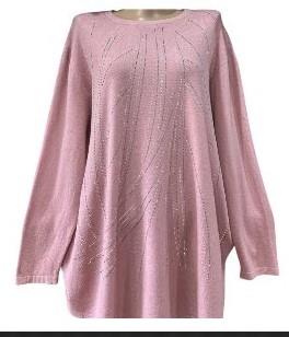 Свитер Novetly Store (52-60) 25203 pink (зима)