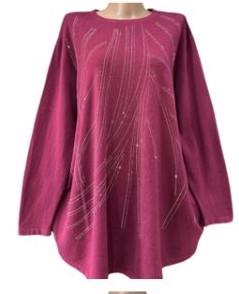 Свитер Novetly Store (52-60) 25203 wine (зима)