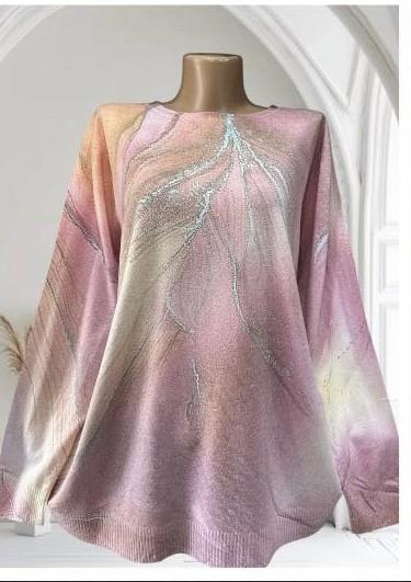 Свитер Novetly Store (48-54) 25209 pink (зима)