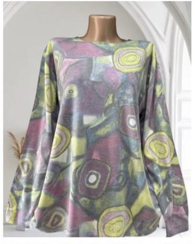 Свитер Novetly Store (48-54) 25211 lilac (зима)