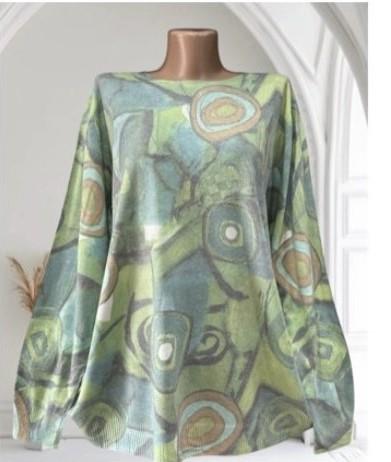 Свитер Novetly Store (48-54) 25211 yellow (зима)