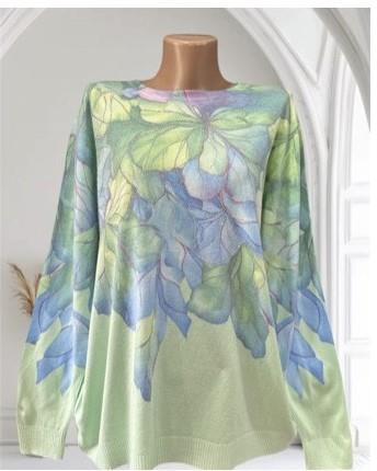 Свитер Novetly Store (48-54) 25212 yellow (зима)
