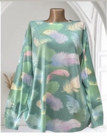 Свитер Novetly Store (48-54) 25215 mint (зима)