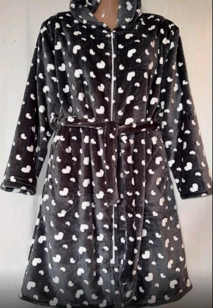 Халат Romeo life (48-58) RL329 d.grey (зима)