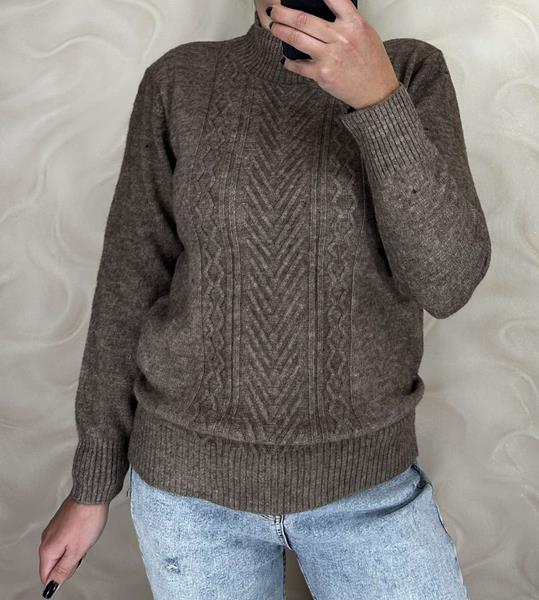 Свитер LeVisha (46-50) 24038 d.grey (зима)