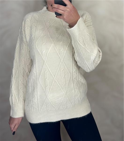 Свитер LeVisha (46-54) 24025 beige (зима)
