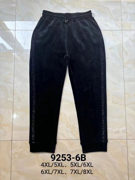 Штаны Hoan (4XL-8XL) 9253-6B black (зима)
