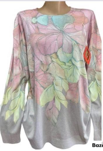 Свитер Ekvato (50-56) 25212 grey-pink (зима)