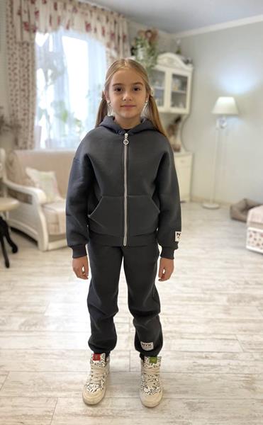 Костюм спорт LiMa kids (134-158) 2434 grey (зима)