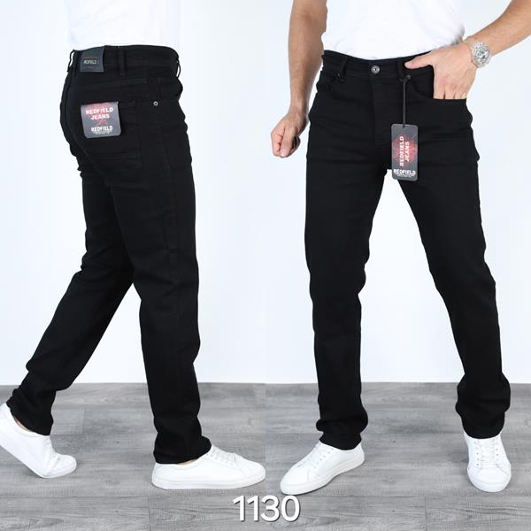 Джинсы Navas (29-36) 1130 black (деми)