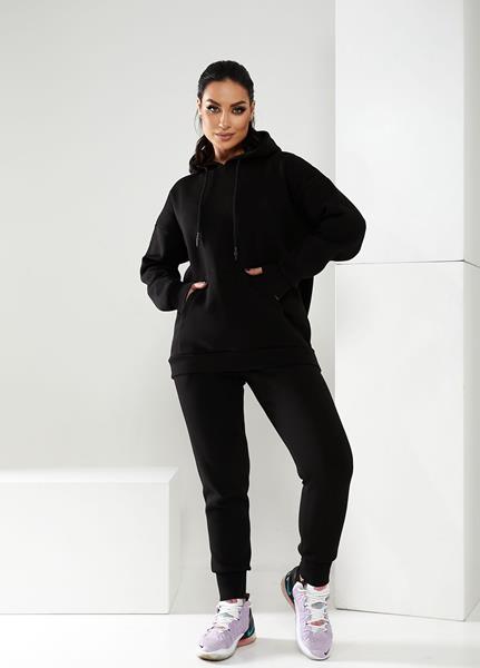Костюм спорт Sport style (44-50) 93 black (зима)