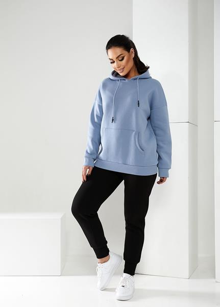 Костюм спорт Sport style (44-50) 93 l.blue (зима)