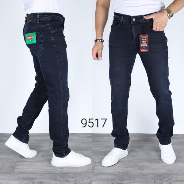 Джинсы Navas (32-40) 9517 navy (деми)
