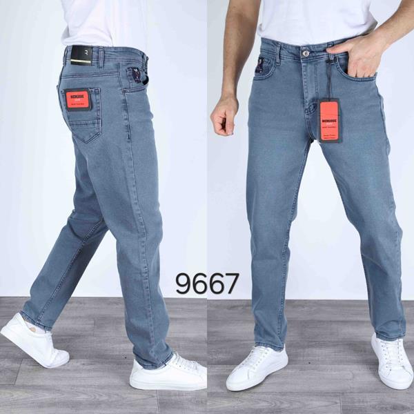 Джинсы Navas (29-36) 9667 l.blue (деми)