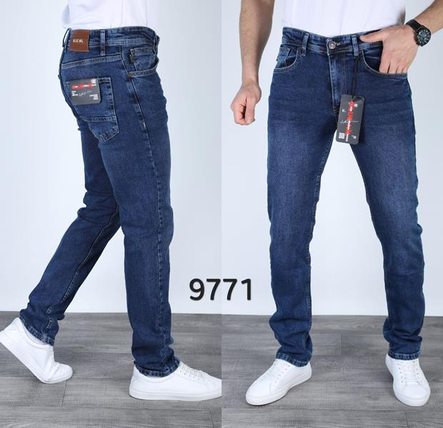 Джинсы Navas (29-36) 9771 blue (деми)
