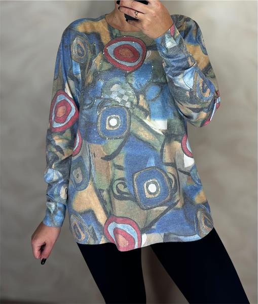 Свитер Shipi (48-54) 25211 blue (зима)