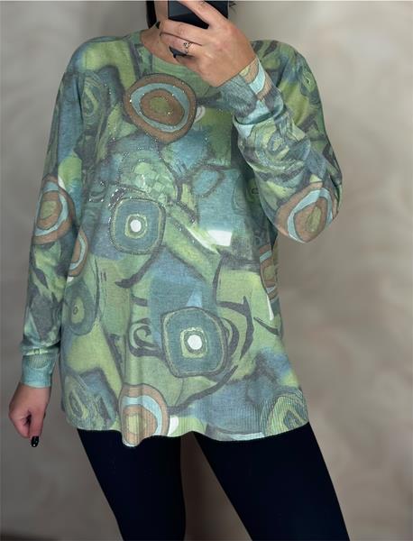 Свитер Shipi (48-54) 25211 green (зима)