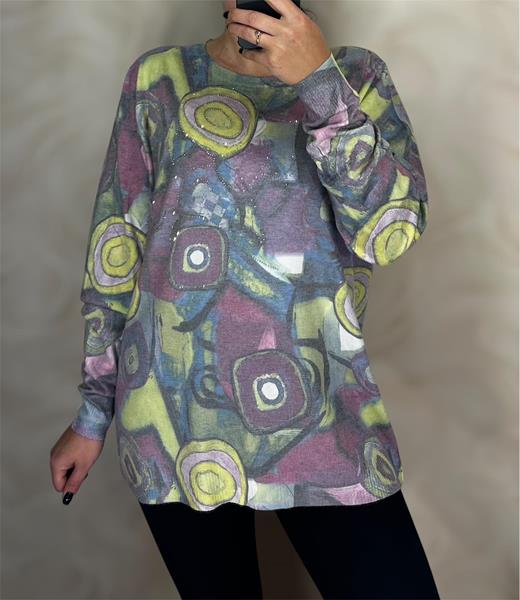 Свитер Shipi (48-54) 25211 purple (зима)