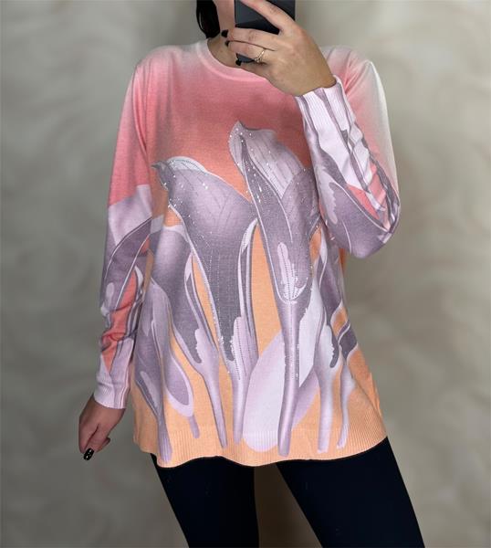 Свитер Shipi (48-54) 25212-1 orange (зима)