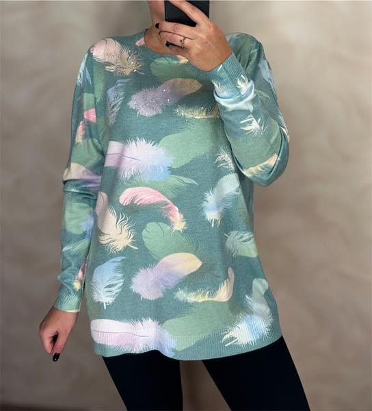 Свитер Shipi (48-54) 25215 green (зима)