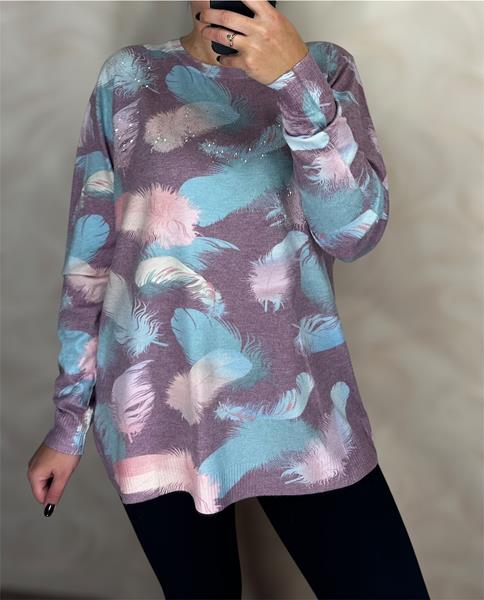 Свитер Shipi (48-54) 25215 purple (зима)
