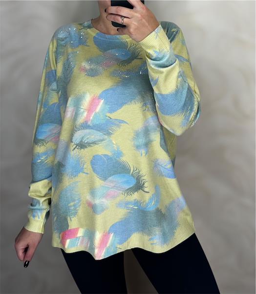 Свитер Shipi (48-54) 25215 yellow (зима)