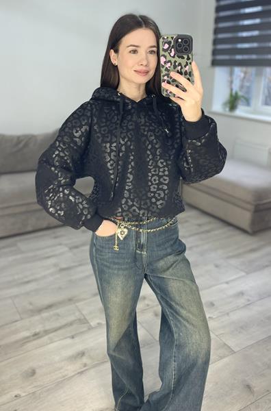 Худи S.Style (42-48) 300-1 black (зима)