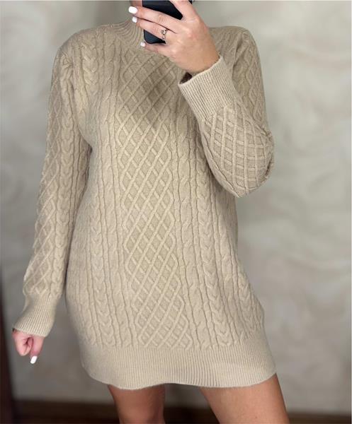 Свитер G.L.S.A (42-52) 26391 beige (зима)