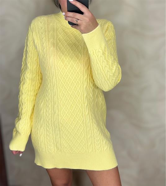 Свитер G.L.S.A (42-52) 26391 yellow (зима)