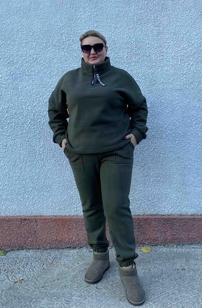 Костюм спорт Romeo life (54-60) 91 green (зима)